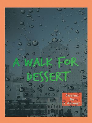 cover image of A Walk for Dessert